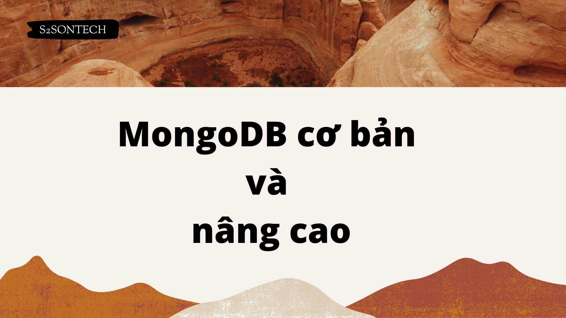 MongoDB cơ bản và nâng cao