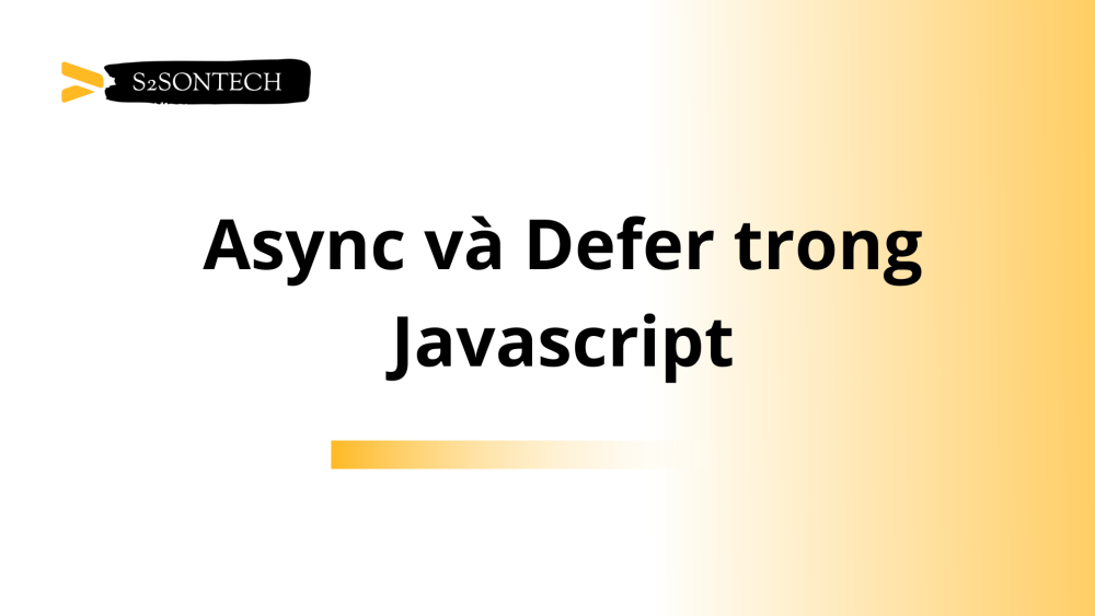 Dsync và Defer trong Javascript