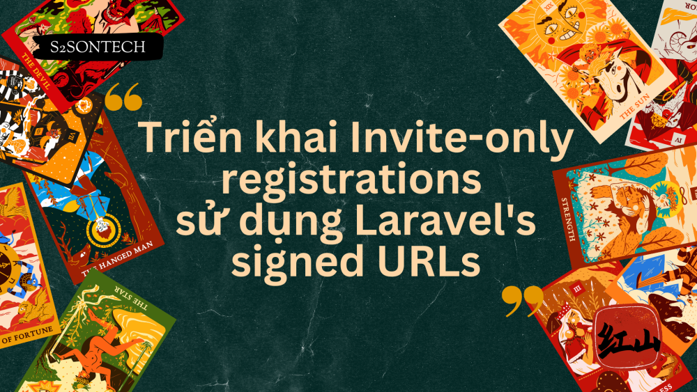 Triển khai Invite-only registrations sử dụng Laravel's signed URLs